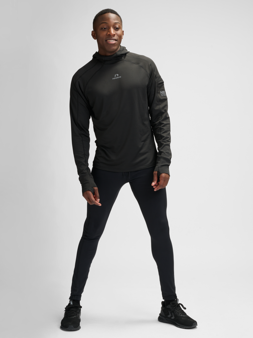 nwlRAPID HOOD MIDLAYER, BLACK, model